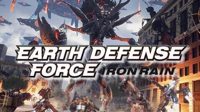 غلاف لعبة Earth Defense Force : Iron Rain