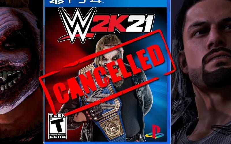 غلاف لعبة WWE 2K21