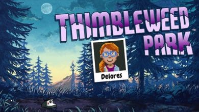 غلاف لعبة Delores: A Thimbleweed Park mini-adventure