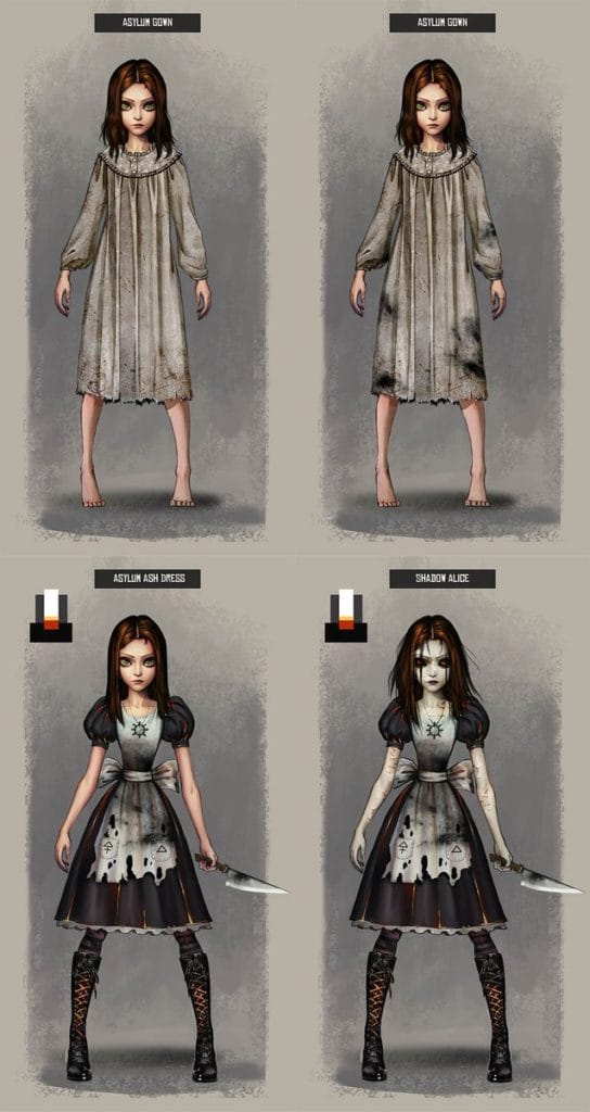 alice asylum concept art
