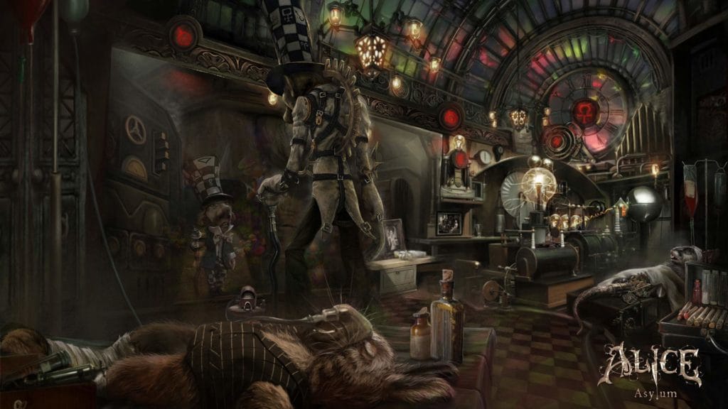 alice asylum concept art
