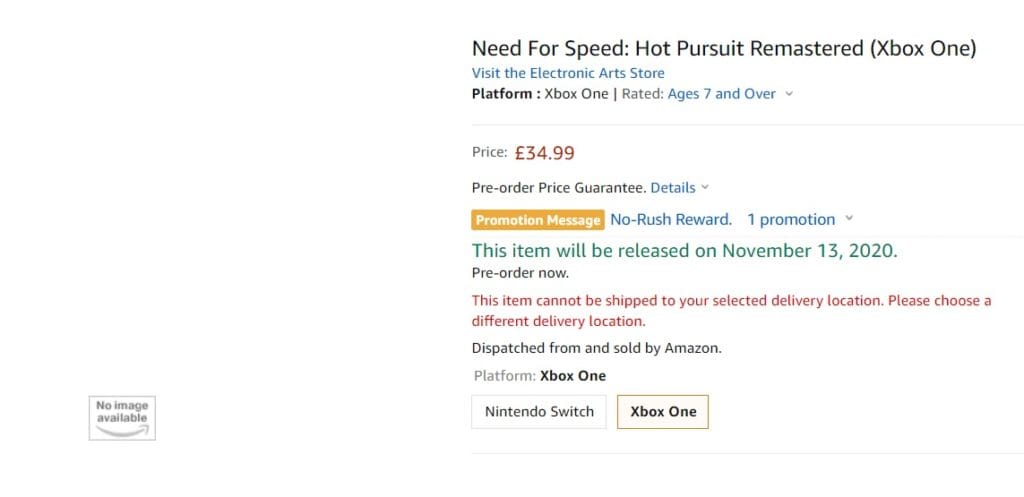 Need For Speed Hot Pursuit remastered