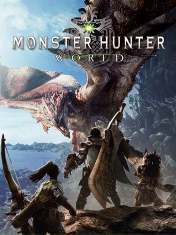 monster hunter world غلاف لعبة