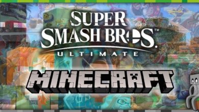 minecraft super smash bros