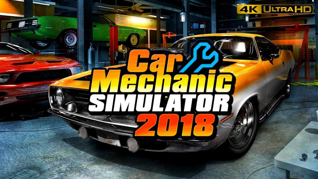 غلاف لعبة Car Mechanic Simulator 2018