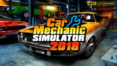 غلاف لعبة Car Mechanic Simulator 2018