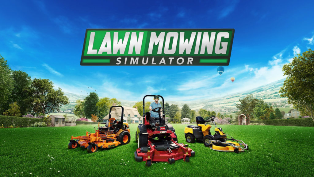 غلاف لعبة Lawn Mowing Simulator