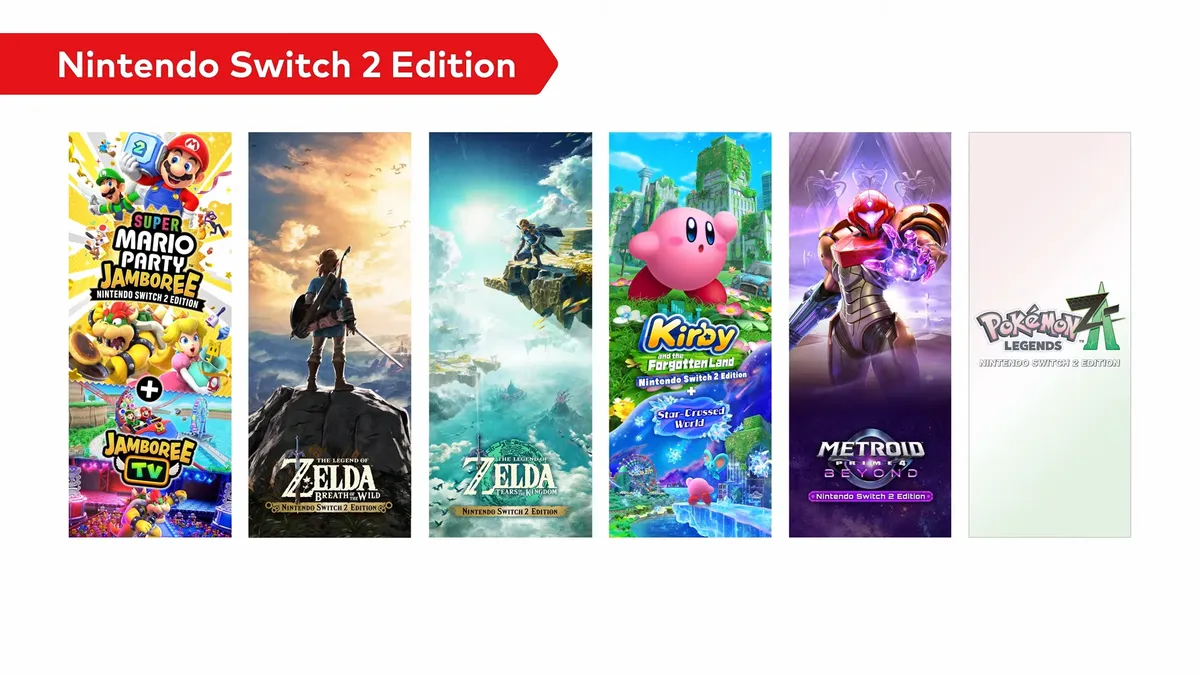 العاب Nintendo Switch 2 التي عرضت في Nintendo Direct